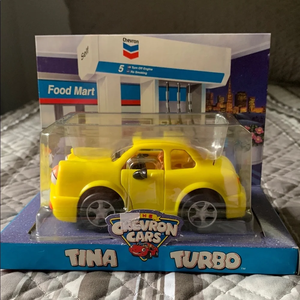 Tina Turbo- The Chevron Cars Vintage Collectible 1998 🆕